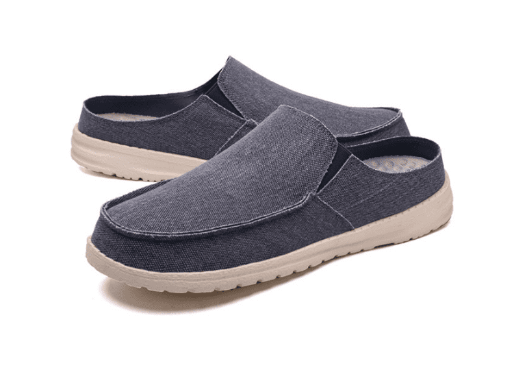 mens wide slippers with arch support