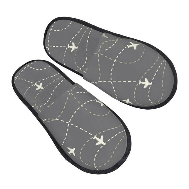 mens airplane slippers