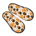thumbnail image 1 of Slippers for Women, Autumn Woodland Characters Womens Slippers Fuzzy Winter House Shoes, Soft Anti-Skid Slippers Indoor and Outdoor, 1 of 7