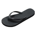 thumbnail image 1 of Slippers for Women,Comfortable Slippers With Thong Design For Beach And Casual Wear Easy On Flat Sandals For Summer,Womens Slippers,Black,6, 1 of 7