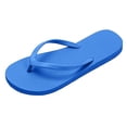thumbnail image 1 of Slippers for Women,Comfortable Slippers With Thong Design For Beach And Casual Wear Easy On Flat Sandals For Summer,Womens Slippers,Blue,10, 1 of 5