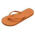 thumbnail image 1 of Slippers for Women,Comfortable Slippers With Thong Design For Beach And Casual Wear Easy On Flat Sandals For Summer,Womens Slippers,Orange,8, 1 of 5