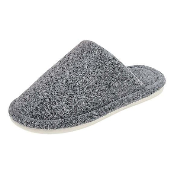 Slippers for Women,Cozy Indoor Winter Slippers With Non Sole Design Footwear Soft And Warm Fuzzy Relaxation,Womens Slippers,Grey,8.5