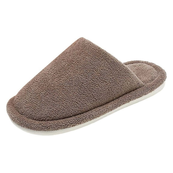 Slippers for Women,Cozy Indoor Winter Slippers With Non Sole Design Footwear Soft And Warm Fuzzy Relaxation,Womens Slippers,Khaki,8.5