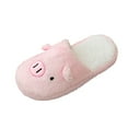 thumbnail image 1 of Slippers for Women Cozy Short Plush House Slippers for Party Bedroom Hotel 38 39, 1 of 8