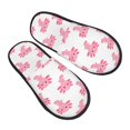 thumbnail image 1 of Slippers for Women, Cute Axolotl pink Womens Slippers Fuzzy Winter House Shoes, Soft Anti-Skid Slippers Indoor and Outdoor, 1 of 7