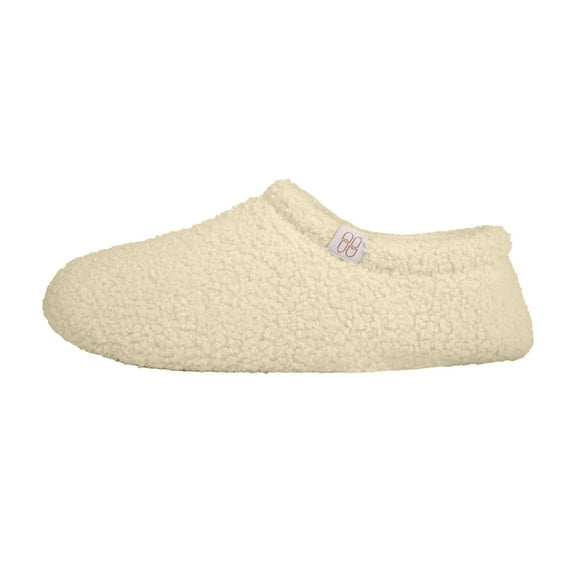 Slippers for Women,Fuzzy Moon Women Slippers Cozy Winter Indoor Outdoor Comfort Soft Heart Non- Sole,Womens Slippers,Beige,8.5
