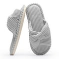 thumbnail image 1 of TRANSLINK Open Toe Slippers for Women Trendy Open Toe Slides with Memory Foam Comfy Gift for Mothers Day, 1 of 6