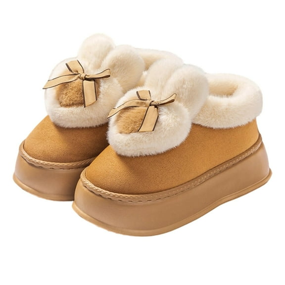 Slippers for Women Indoor Womens House Slippers Memory Foam On Shoes For Winter Warm Lined Indoor Outdoor Slide Mule With Arch Support