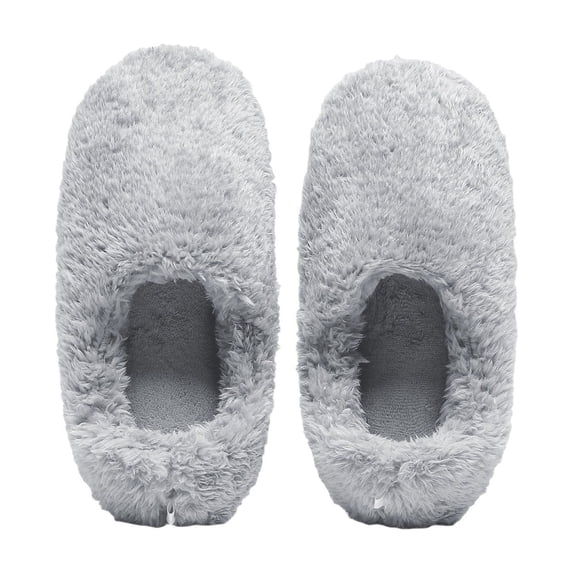 Slippers for Women,Lined Indoor Outdoor Slippers With Sole For Warm Comfort And Cozy Home Wear During Fall Winter Seasons,Womens Slippers,Grey,7-8