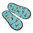 thumbnail image 1 of Slippers for Women, Mallard Ducks Swimming In The Lake Womens Slippers Fuzzy Winter House Shoes, Soft Anti-Skid Slippers Indoor and Outdoor, 1 of 7