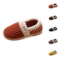 thumbnail image 1 of Slippers for Women Men 2025 Winter Plush Lined Thick Sole Non Indoor Slipper House Slippers, 1 of 8