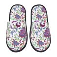 thumbnail image 1 of Slippers for Women/Men - Fairy flower Soft Plush Warm Slip-on Slippers House Slippers Indoor House Shoes, 1 of 5