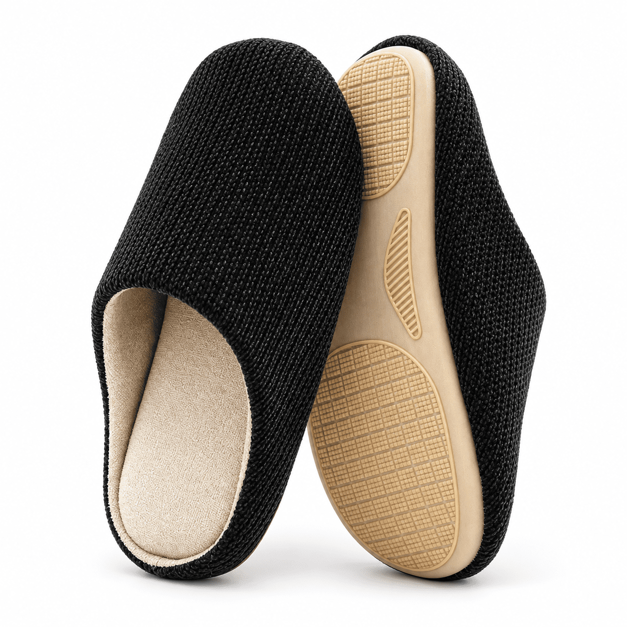 Slippers for Women & Men, Warm Memory Foam Comfy House Slippers with ...