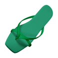 thumbnail image 1 of Slippers for Women,Slippers For Casual And Beach Wear Comfortable Flip Flops With On Design For Summer,Womens Slippers,Green,5.5, 1 of 5
