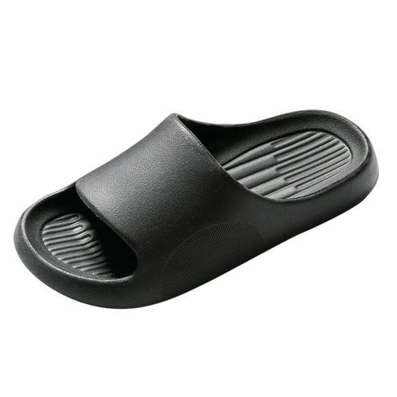 Slippers for Women,Slippers Sandals For Men EVA Anti- Indoor & Outdoor Men Slippers Sandals Floor House Shower Shoes Slides,Womens Slippers,Black,44
