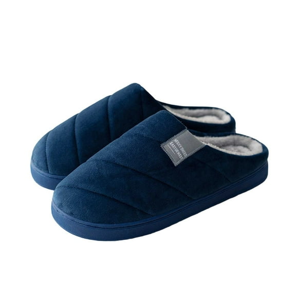 Slippers for Women,Soft And Cozy Slippers For Winter Home Use Indoor Slippers Design Couples Style Warmth For Comfort,Womens Slippers,Navy,8