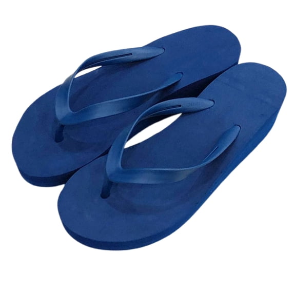 Slippers for Women,Summer Comfortable Casual Beach Slippers Candy Color Flat Sandals With Sole For Outdoor Indoor Wear,Womens Slippers,Dark Blue,7
