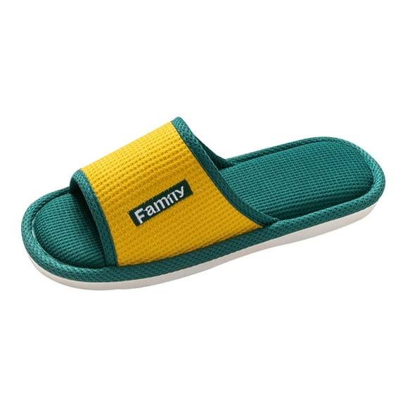 Slippers for Women,Summer Slippers Home Footwear Indoor Outdoor Shoes Ladies Slides Cute Slippers,Womens Slippers,Yellow,6.5