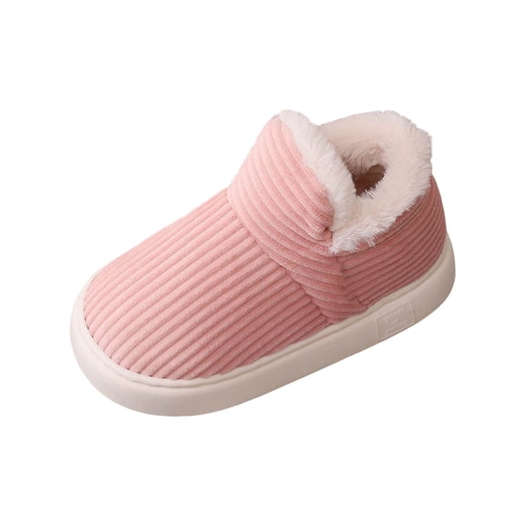 Slippers for Women,Winter Insulated Closed Toe Flat Bottom Cozy Slippers for Indoor Comfort,Womens Slippers,Pink,6.5