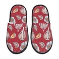 thumbnail image 1 of Slippers for Women, cute garlic cloves Womens Slippers Fuzzy Winter House Shoes, Soft Anti-Skid Slippers Indoor and Outdoor, 1 of 5