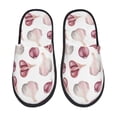 thumbnail image 1 of Slippers for Women, funny garlic cloves Print Womens Slippers Fuzzy Winter House Shoes, Soft Anti-Skid Slippers Indoor and Outdoor, 1 of 5