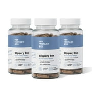 Slippery Box Feminine Care for Vaginal Health - 60 Fast-Acting Capsules for Women's Wellness, pH Balance, and Intimate Support - 3 Pack