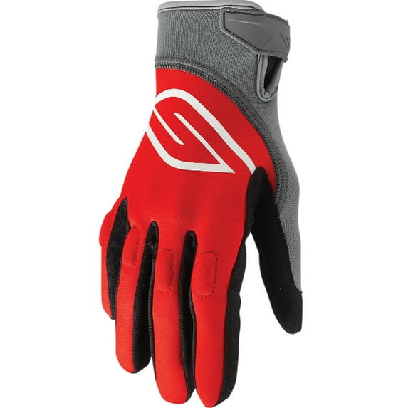 Slippery Circuit Mens Watersport Wetsuit Gloves Red/Charcoal MD