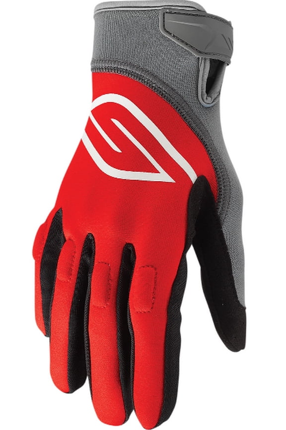 Slippery Circuit Mens Watersport Wetsuit Gloves Red/Charcoal MD