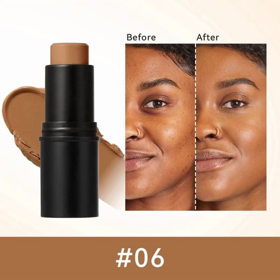 Slippery Concealer Stick 6 Colors Concealer Brightener And Shadows