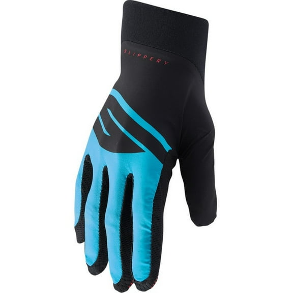Slippery Flex Lite Mens Watercraft Gloves Aqua/Black MD