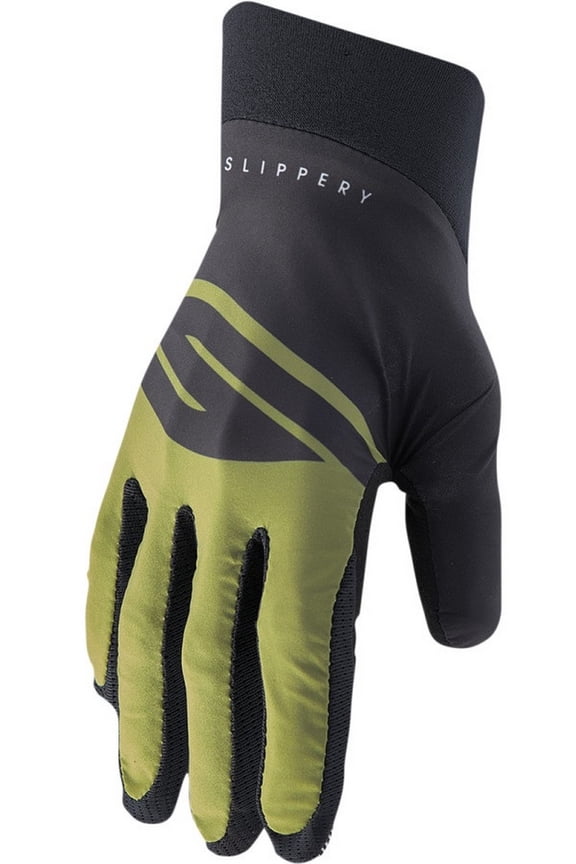Slippery Flex Lite Mens Watercraft Gloves Olive/Black SM