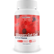 Slippery Gut Gel Colon Cleanse - Our Best Colon Cleanse Detox Intestinal Flush Constipation Support - Probiotic Gut Cleanse - Gut Health Supplement - Leaky Gut Support, Constipation Relief Supplement