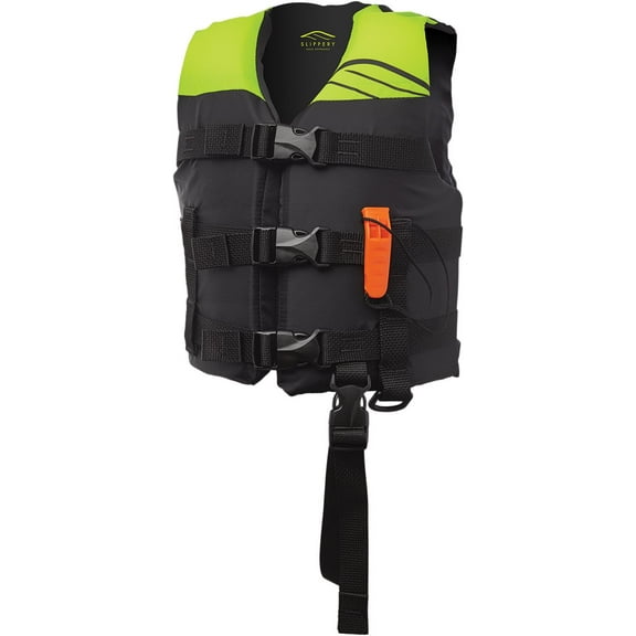 Slippery Hydro Child Nylon Life Vest Black/Yellow