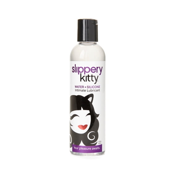 Slippery Kitty Hybrid Based Personal Lubricant, 4 oz