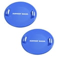 thumbnail image 1 of Slippery Racer Downhill Pro Adults and Kids Saucer Disc Snow Sled (2 Pack), 1 of 5