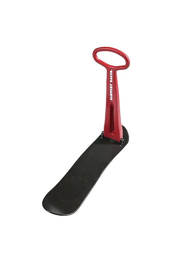 Kids Foldable Downhill Winter Ski Scooter Snow Sled, Red