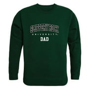 Slippery Rock University The Rock Dad Crewneck Sweatshirt, Forest Green - Extra Large