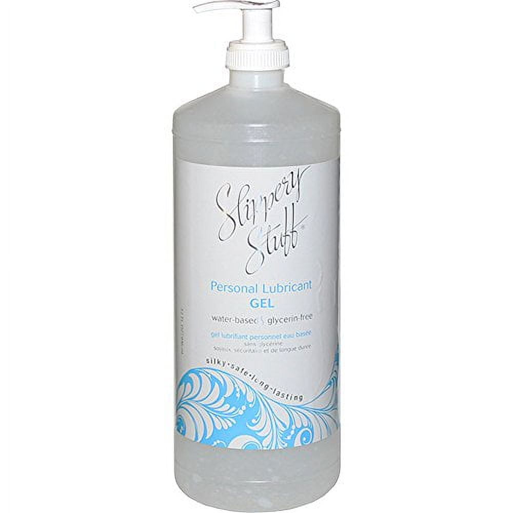 Slippery Stuff Gel Water-Based Lubricant, Glycerin-Free, 32 oz Bottle with  Pump - Walmart.com