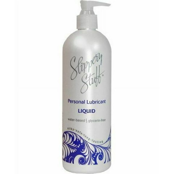 Slippery Stuff Liquid Premium Water Based Personal Lubricant, 16 oz.
