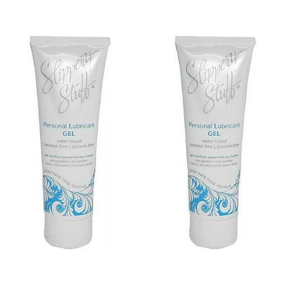 Slippery Stuff Water Based Lubricant Gel 4oz Tube - 2 Pack