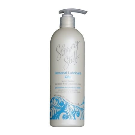 Slippery Stuff Water-based Jelly, 16-oz