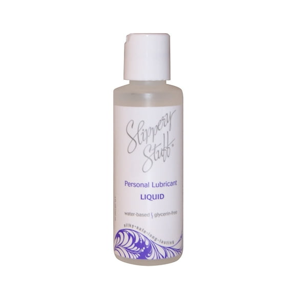 Slippery Stuff Water-based Liquid, 4-oz