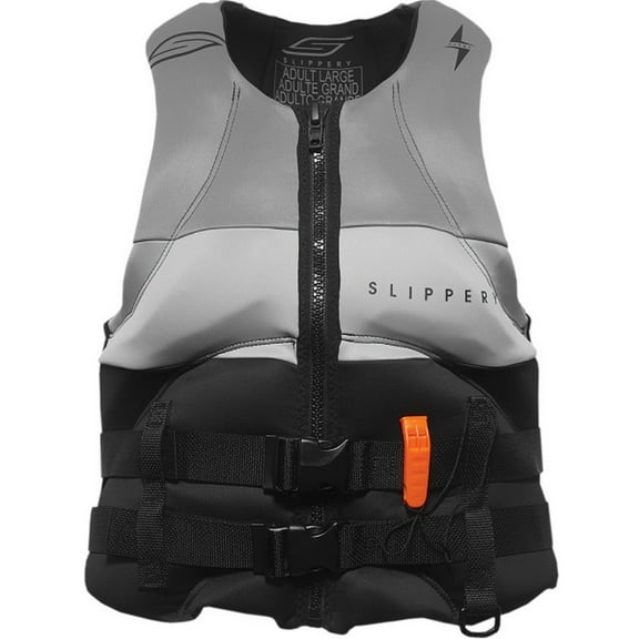 Slippery Surge Neo Mens Life Vest Black/Charcoal XL