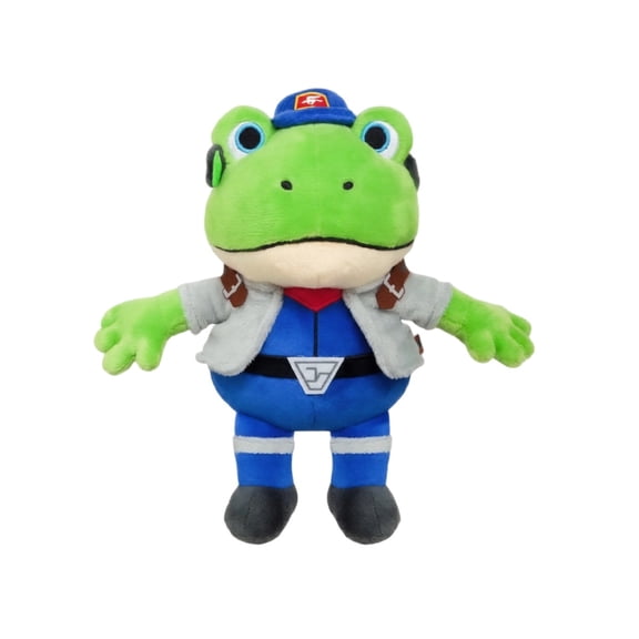Slippy Toad Collectible Plush Toy 10", Fox Star Plushies,Cute Soft Stuffed Character for Fox Star Gaming Enthusiasts,Slippy Toad *1