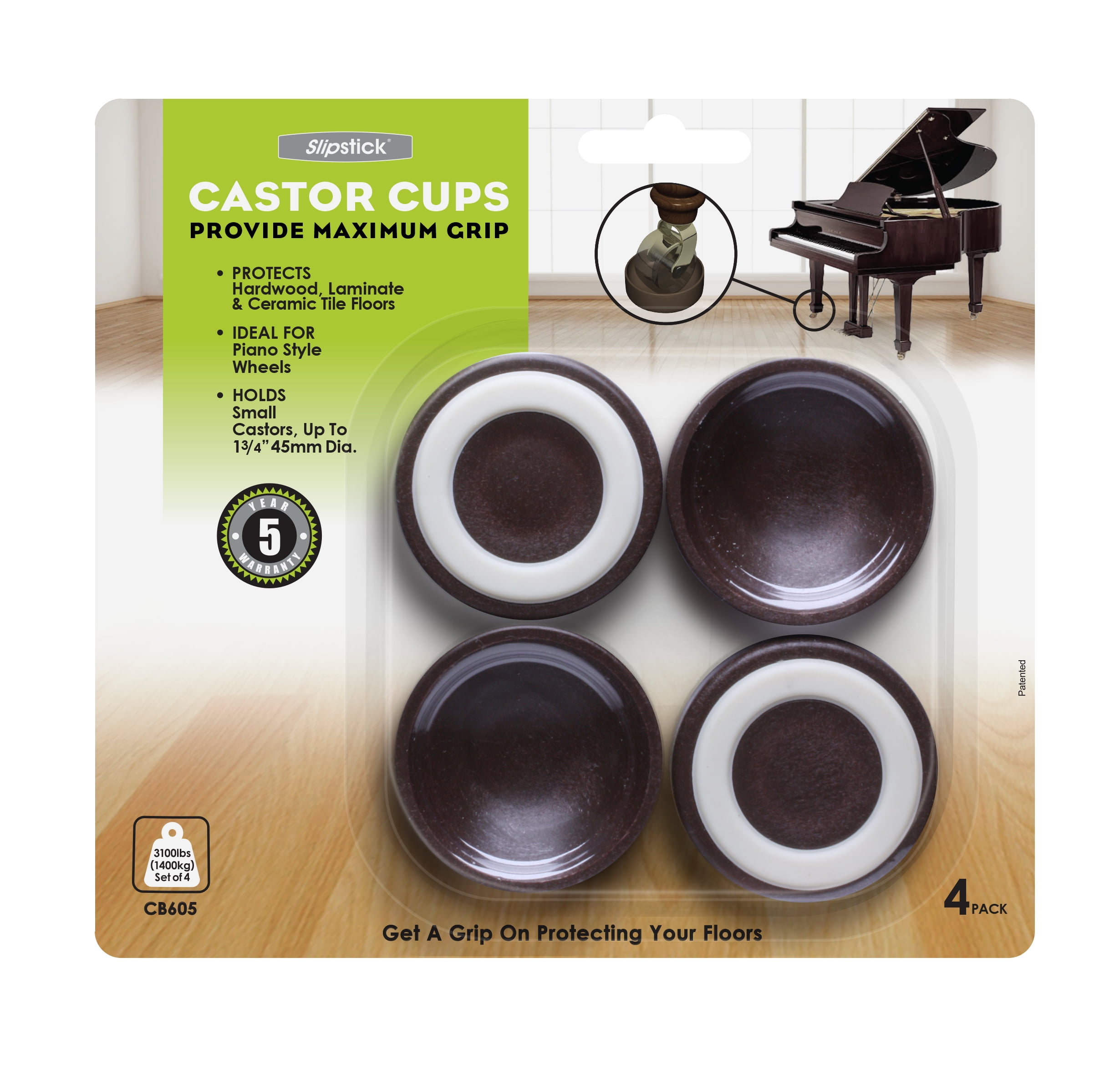4 inch rubber outlet furniture cups