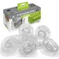 thumbnail image 1 of Slipstick CB658 Stack-Its 1 Inch Adjustable Bed Risers/Furniture Risers (Set of 8) Lifts Height 1", 2", or 3" When Stacked - Clear Heavy Duty Raisers, 1 of 6