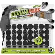 Slipstick GorillaBumperPads Premium 1/2  Rounds Adhesive Non Slip Pads/Bumpers 64 Gripper Dots Perfect Grips for Small Items/D cor, Cabinet Stoppers, Drawer/Door Bumpers, Glass/Picture Frame Pads