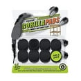 thumbnail image 1 of Slipstick GorillaPads CB147 Non Slip Furniture Pads/Gripper Feet (Set of 16) Self Adhesive Rubber Floor Protectors, 1 inch Round, Black, 1 of 7