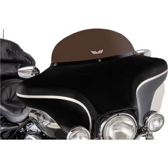 Slipstreamer S-135-8DS Replacement Windshield - 8in. - Dark Smoke (Tinted)